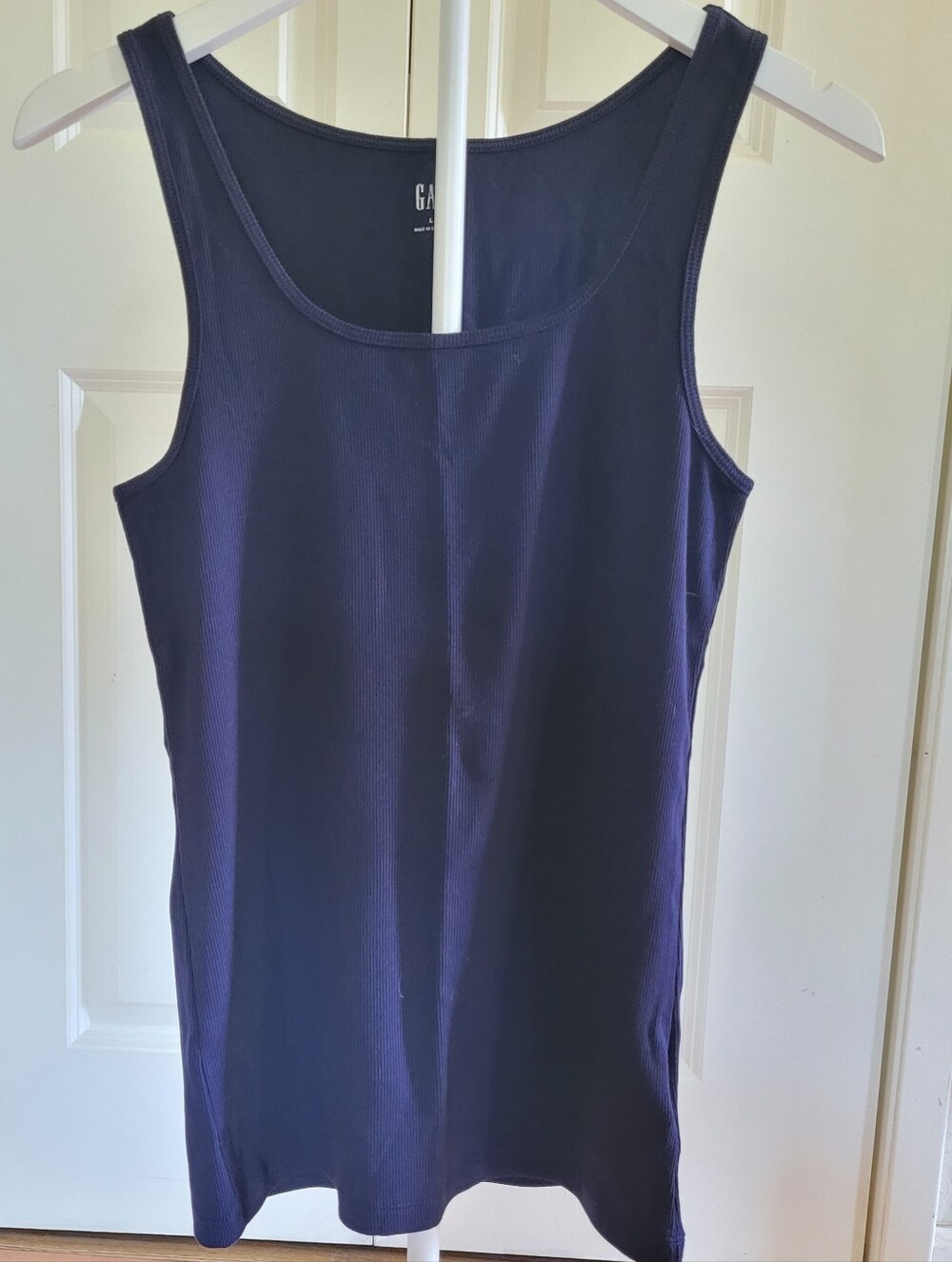 GAP Women's Dark Navy Ribbed Tank